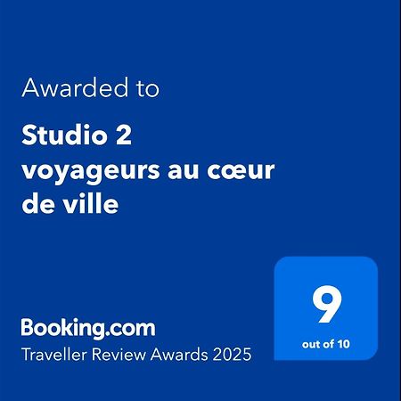 Studio 2 Voyageurs Au Coeur De Ville 살랑쉬 외부 사진
